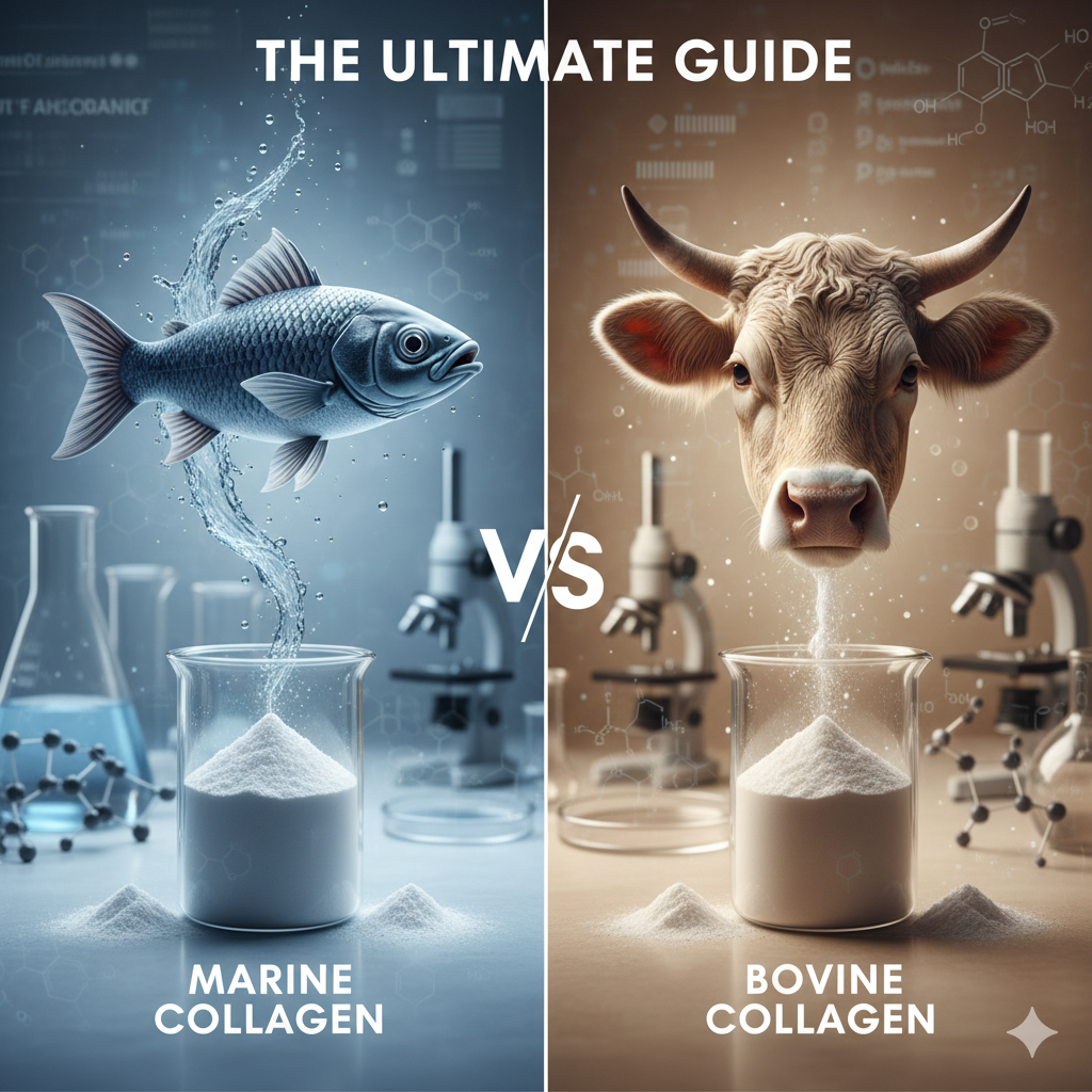 Marine Collagen vs Bovine Collagen: Which Is Better for Skin?